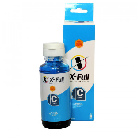 TINTA X-FULL HP GT52 Deskjet GT 5822 CIANO 70ML
