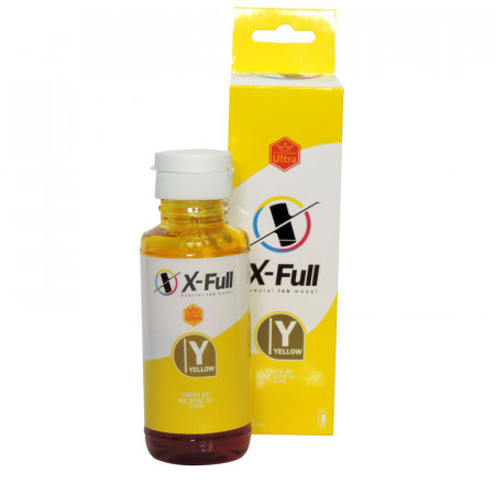 TINTA X-FULL HP GT52 Deskjet GT 5822 AMARELO 70ML